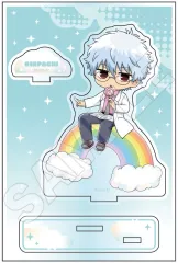 【中古】アクリルスタンド・アクリルパネル 坂田銀八(虹) アクリルスタンドJr. 「3年Z組銀八先生」