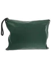 VALENTINO ヴァレンティノ レザークラッチバッグ グリーンのサムネイル