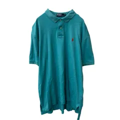 Polo Ralph Lauren 半袖 ロゴ ポロシャツ XL ミントグリーン ポロラルフローレン ポニーロゴ 古着卸 アメリカ仕入 a707-5219