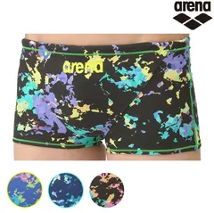 【新品】arena  アリーナ　 AS5SWM18M　メンズ　タフスーツ 　練習用水着　ショートレッグ 水泳　競泳　トレーニング水着