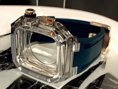 アップルウォッチ ラバーベルト カバー　クリア ケース 40mm 41mm 44mm 45mm  SE スポーツ メンズ レディース　4スクリュー Apple Watch バンド レディース　メンズ　スポーツ16