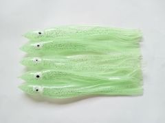 タコベイト 大 20cm 12g 夜光 蓄光モデル 5個セット イカ スカート ソフトルアー 疑似餌 ロックフィッシュ 深海釣り 根魚 マダイ クエ カツオ マグロ シイラ トローリング 中深海 サワラ キンメダイ ヒラメ マゴチ メダイ アカムツ ノドグロ