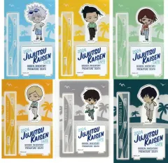 【中古】アクリルスタンド・アクリルパネル 全6種セット 「呪術廻戦カフェ2024 懐玉・玉折 ミニキャラアクリルスタンド」