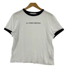 ZARA Trafaluc ザラトラファルク バイカラー半袖Ｔシャツ sizeEUR/USA L/ホワイト×ブラック