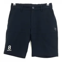8YARDS ブラック ショートパンツ サイズM ハチヤーズ ハーフパンツ 8YARDS / Men's SIDE SLIT SHORTS