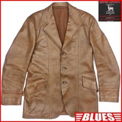 B-McCOY'S STEERHIDE LEATHER SINGLE JKT - メルカリ