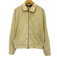 ポロバイラルフローレン Polo by RALPH LAUREN 80-90S 三角タグ ポニー刺繍 太畝 コーデュロイ スウィングトップ ジャケット メンズ import：M 