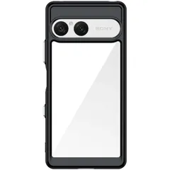 Xperia 10 VII ケース SO-52F SOG16 A502SO 耐衝撃 ハイブリット ケース 【Color】ブラックのサムネイル