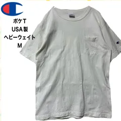 Champion　チャンピオン　Tシャツ　ポケT  USA製 ヘビーウェイト　M