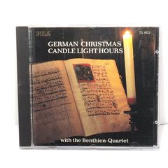 ドイツのクリスマス・ソング集 / GERMAN CHRISTMAS CANDLE LIGHT HOURS /Benthien Quartett弦楽四重奏団 ドイツ盤