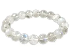 「1点もの 現品」 ムーンストーン ブレスレット 10mm パワーストーン ブレスレット レディース 天然石 数珠 アクセサリー