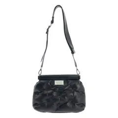 【美品】  Maison Margiela / メゾンマルジェラ | 2023SS | Glam Slam / グラムスラム レザー ショルダーバッグ | UNI | ブラック | レディース