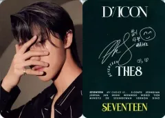 【中古】コレクションカード(男性) SEVENTEEN/THE 8(ディエイト)/「Dicon vol.12 SEVENTEEN写真集 『My Choice is』Luxuryバージョン」特典フォトカード