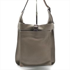 美品 HERMES エルメス マルワリ ショルダー バッグ トリヨンクレマンス エトープ シルバー金具 肩掛け レディース ブラウン 刻印あり k5220