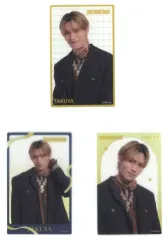 【中古】キャラカード TAKUYA(BUDDiiS) ビジュアルクリアカード3枚セット 「EBiDANくじ～I’ll be with you forever.～」 E賞