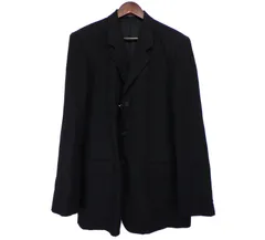 美品⭐️ヨウジヤマモト コスチュームドオム テーラードジャケット コットン 4 YOHJI YAMAMOTO COSTUME D'HOMME（コスチュームドオム）の古着