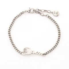 ディオール・オム DIOR HOMME ブレスレット Dior HOMME × KENNY SCHARF シルバー ステンレススチール ケニーシャーフ ブレスレット メンズ Used Aのサムネイル