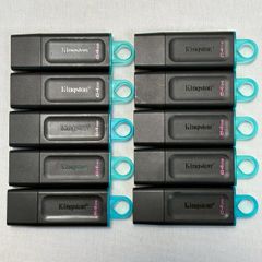 【✨動作確認済み✨】Kingston/USBメモリ/64GB//10本セット/No.1271