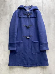 未使用＊ロンドントラディション relume別注 ロングダッフルコート 38 紺 英国製ロングダッフルコート A38 Mid Grey グレー×チェック