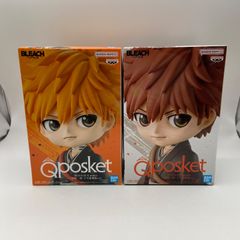 未開封　BLEACH　ブリーチ　千年血戦篇　2点セット　Qposket　黒崎一護　千年血戦篇ver　　A　B　　バンダイ　バンダイナムコ　　フィギュア