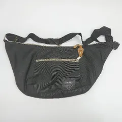 ◇ Θ anello アネロ 半月型 ショルダーバッグ ブラック系 レディース E  【1506230024032】