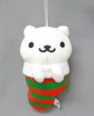 [중고] 봉제인형 시로네코씨 크리스마스 봉제인형~2015~ [고양이 아츠메]