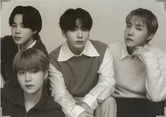 BTS 2024 POP UP STORE MONOCHROME SUGA/J-HOPE/JIMIN/JUNGKOOK PREMIUM PHOTO