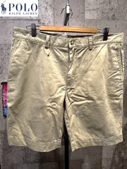 ポロラルフローレン 正規 チノ ハーフパンツ 36 POLO RALPH LAUREN ベージュ ショーツ