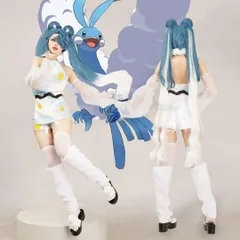 初音ミク ポケミク ひこうタイプ コスプレフルセット 初音ミクxポケモン ひこう使いのミク コスプレ 衣装（初音ミクx