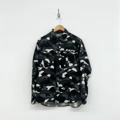 最終値下げBAPE BLACK A Bathing Ape テーラードジャケット BAPE logo nylon varsity jacket Black A Bathing Ape Size S | eBay