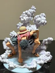 一番くじ　ワンピース　TVアニメ25周年〜海賊王への道〜 B賞　モンキー・D・ルフィ　ギア2　MASTERLIES EXPIECEリペイント