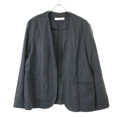 25ss＊ユナイテッドアローズ 黒 シアージャケット 38 現行品 ノー