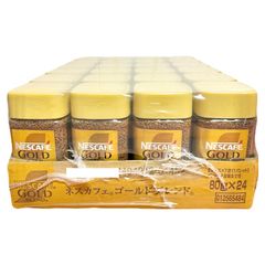 ネスカフェ ゴールドブレンド 80g インスタントコーヒー 24個セット