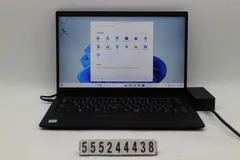 Lenovo ThinkPad X1 Carbon 7th Gen Core i5 8365U 1.6GHz/16GB/256GB(SSD)/14W/FHD(1920x1080) タッチパネル/Win11 【555244438】