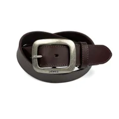 [リーバイス] 【全3色】 Levis プレーンレザー ベルト 本革 リアルレザー(15116491) (チョコ) 