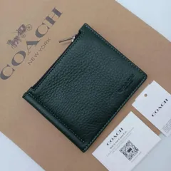 新作　新品　COACH　マネークリップ　折り財布　NEWデザイン　正規品 折り財布 【テレビで話題】