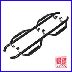 WIN6 FJクルーザー トレイルバー サイドステップ ブラック サイドバー 全年式 国内・輸入車両対応 WINBO 88HOUSE ハチハチハウス