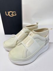 【新品未使用】  UGG 1095097 レディース ニュートラ スニーカー ホワイト NEUTRA SNEAKER COCONUT MILK US5