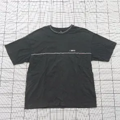 ◇ ⊂ SILAS サイラス コットン100％ カジュアル 半袖 ロゴTシャツ サイズM ブラック系 メンズ E  【1508200020914】