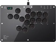 アケコン レバーレス コントローラー「全機種対応 入門者でもプロ級操作」16ボタン ps4コントローラー 世界大会仕様の操作感 SOCD方向制御 EVO大会対応 格ゲー PC/PS4/PS3/Switch/Steam Deck等対応 日本語説明書付き