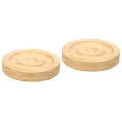 【特価商品】木製ビーズボードトレイ ジュエリーブレスレット用 cm内径 7.8 ディスプレイトレイ ドレッサーショップ小売カウンタートップ用 ペンダントブレスレットバングル 2個入り PATIKIL