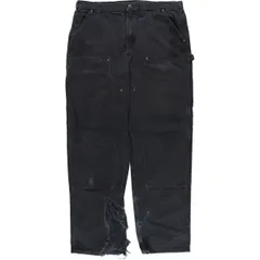 カーハート ダブルニー ペインターパンツ ブラック w36 Carhartt カーハート メンズ ダブルニー ダック ペインター