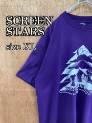 SCREEN STARS メンズTシャツ　紫