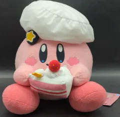 BANDAI SPIRITS 一番くじ 星のカービィ Kirby Cafe PETIT A賞 もぐもぐ ピンク・ショートケーキ ぬいぐるみ