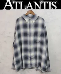 セントマイケル24AW新作LASTMANコラボFLANNEL SHIRT LASTMAN x SAINT Mxxxxxx Flannel Shirt _ FASCINATE Osaka