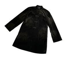BLACK COMMEdesGARCONS ブリーチ加工 ベロア チャイナコートのサムネイル