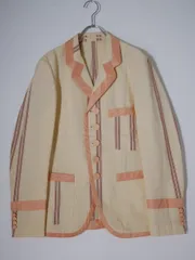 Paul Smithポールスミス メインライン シルクトリム ストライプ コットンジャケット【S】【MJKA79486】