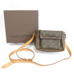 良品 LOUIS VUITTON ルイヴィトン モノグラム ヴィバシテPM ショルダーバッグ M51165 ブラウン  レディース 古着 中古 USED