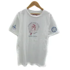 イッチースクラッチーパッチー ITCHY SCRATCHY PATCHY Tシャツ カットソー 半袖 ラウンドネック プリント M マルチカラー 白 ホワイト /YS33