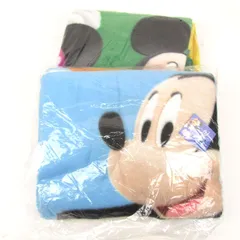 ディズニー フリース 毛布 ブランケット 2点セット 未使用 約148×195cm ミッキー クラブハウス 寝具 まとめて レディース Disney